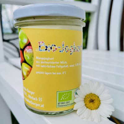Fruchtjoghurt Mango von Biohof Berger